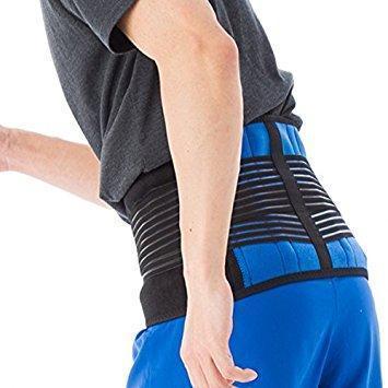 Lower Back Support Brace Double-Pull Neoprene Lumbar Support Belt