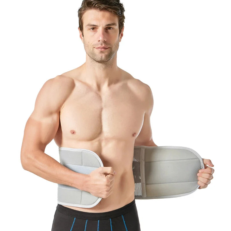Adjustable, Breathable Fabric - Removable Lumbar Support Belt