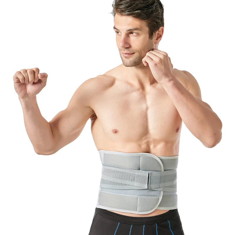 Adjustable, Breathable Fabric - Removable Lumbar Support Belt