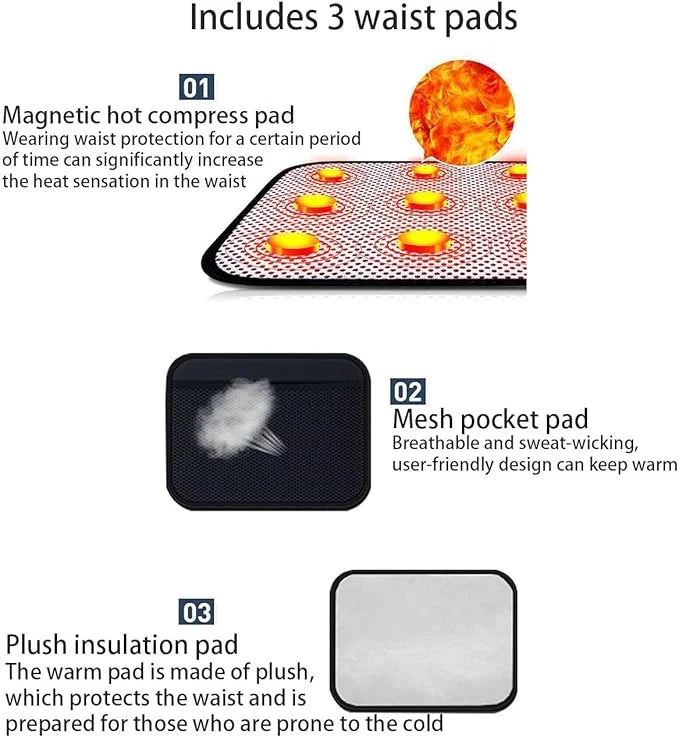 Men Women Waist Support Belt Back Brace