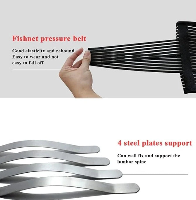 Waist Protection for Men Adjustable Back Support Belt