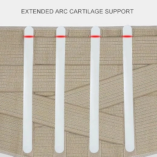 Adjustable Widened Waist Belt Fixed Breathable Waist Support