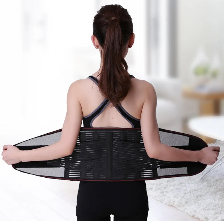 Breathable Lumbar Corset Women Posture Correction Waist Support Belt