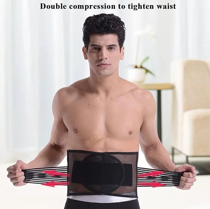 Waist Protection for Men Adjustable Back Support Belt