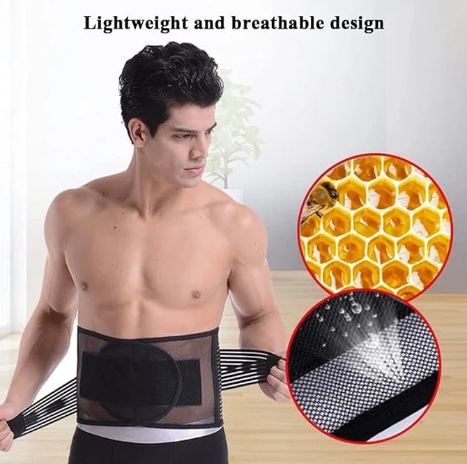 Waist Protection for Men Adjustable Back Support Belt