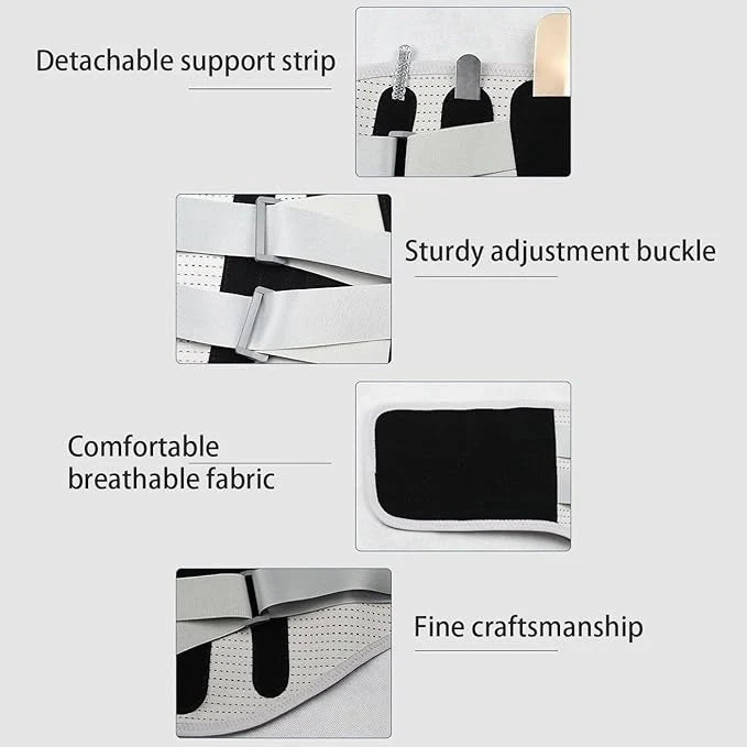 Men Women Waist Support Belt Back Brace