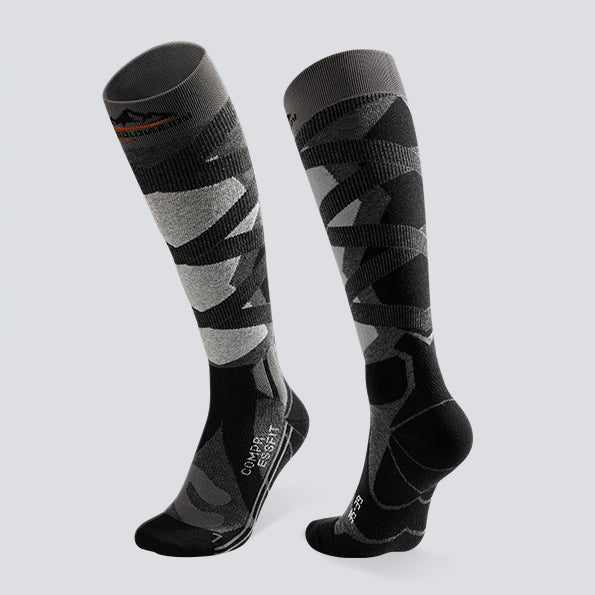 Unisex Anti-Sprain Long Wool Ski Socks