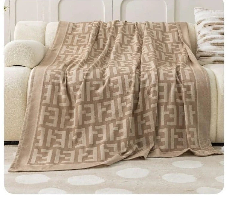 Soft Cozy Lightweight Blanket for Couch Bed Chairs Camping Airplane Travel