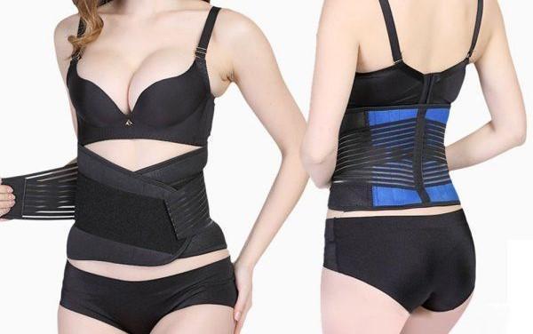 Lower Back Support Brace Double-Pull Neoprene Lumbar Support Belt