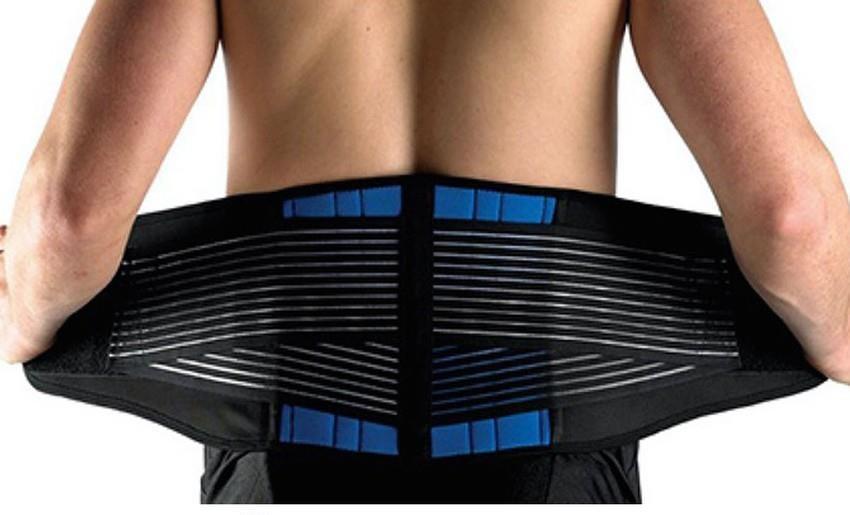 Lower Back Support Brace Double-Pull Neoprene Lumbar Support Belt