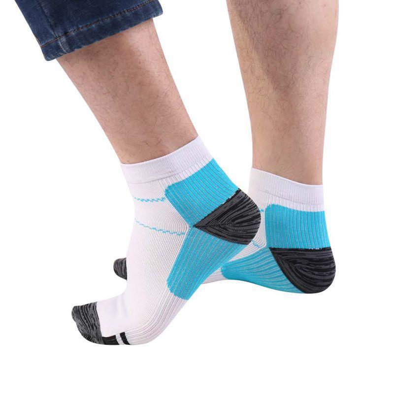 ROYALUCK Plantar Fasciitis Short Compression Socks - Advanced Arch & Heel Support