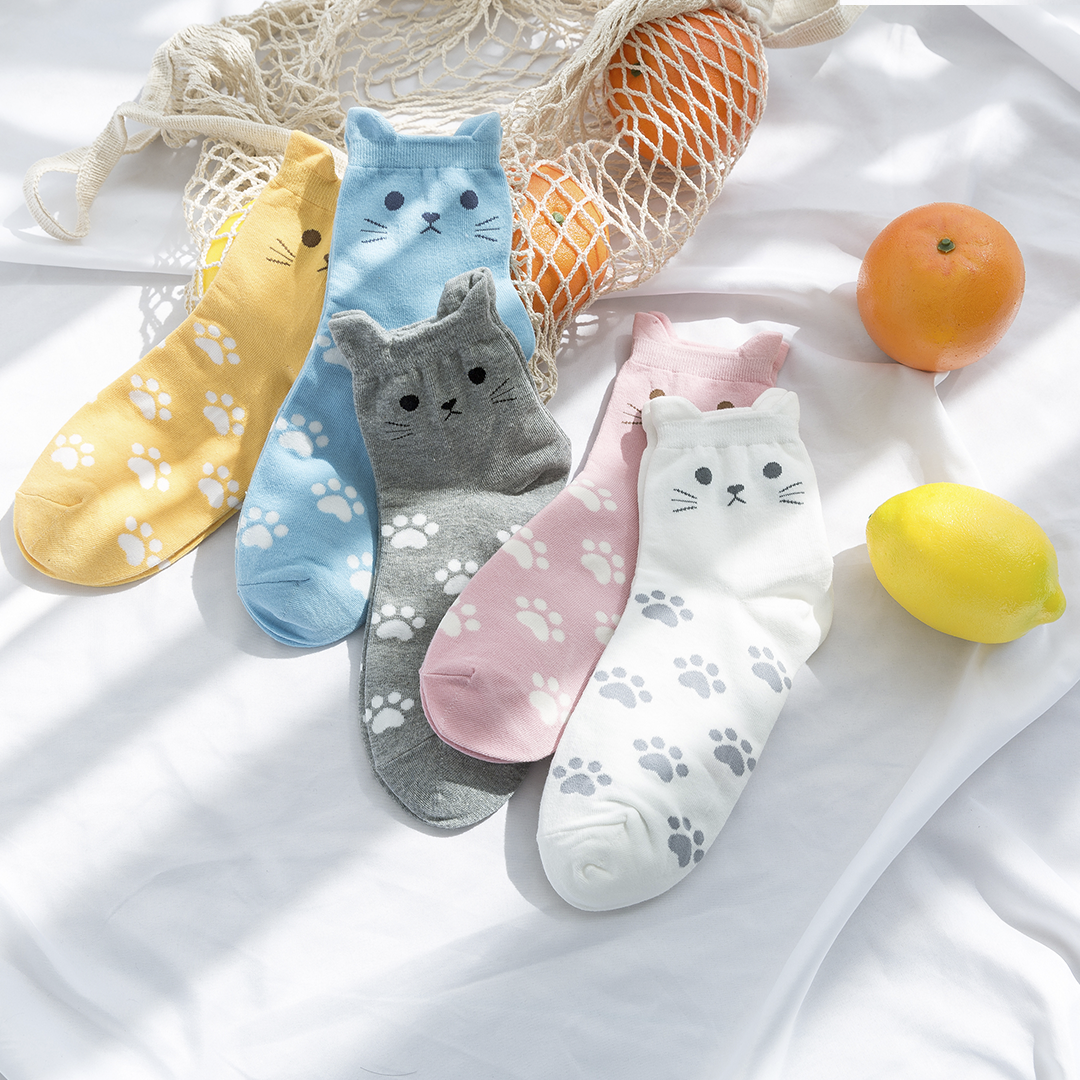 CAT EAR WOMEN'S SOCKS