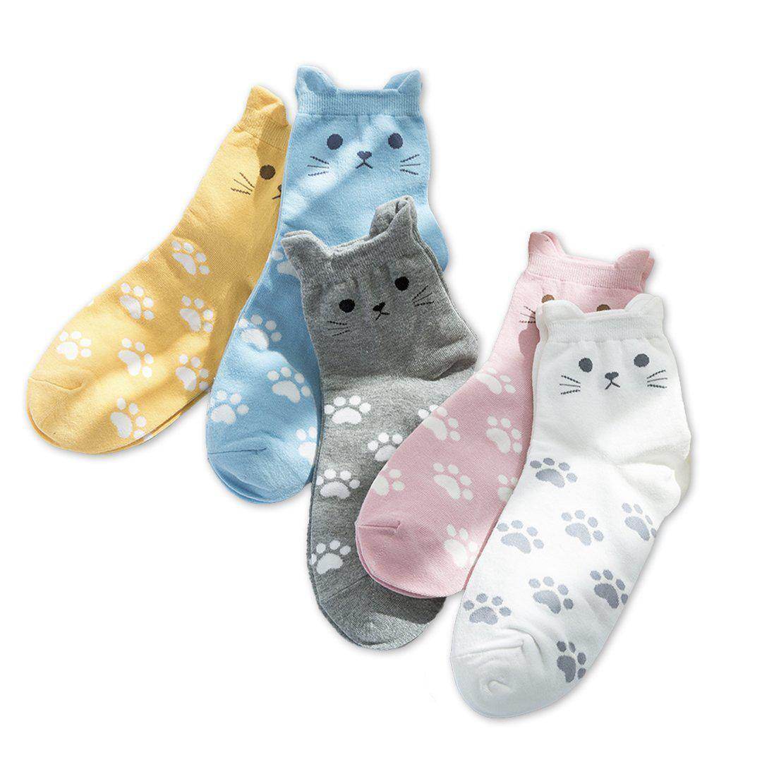 CAT EAR WOMEN'S SOCKS