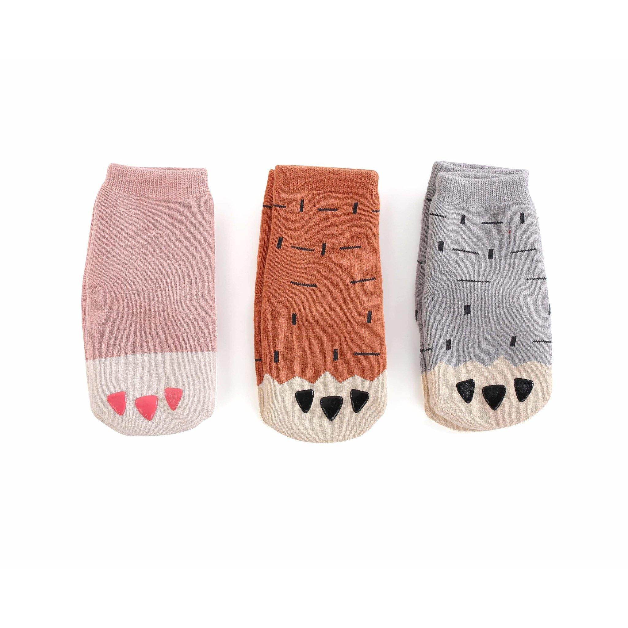 CHUBBY PAW TODDLER SOCKS