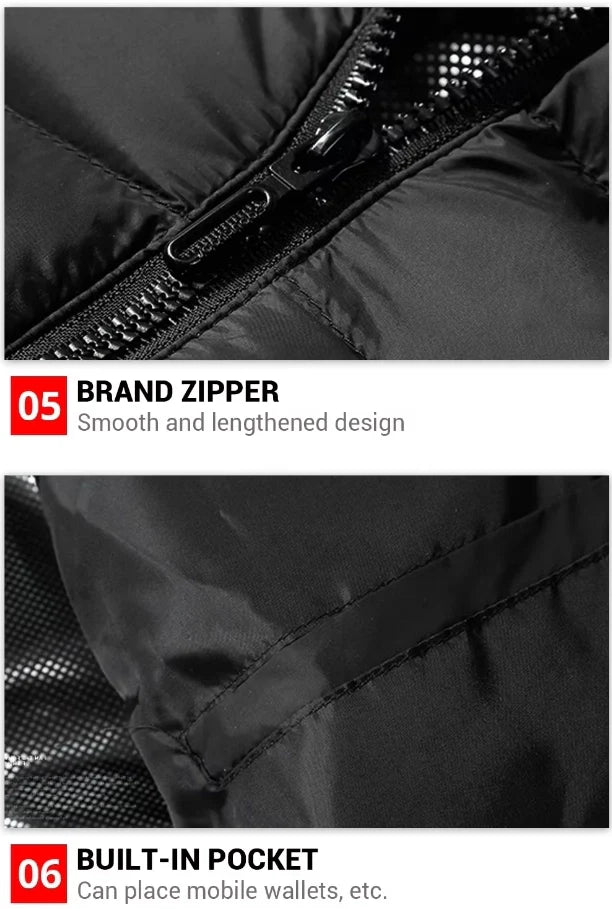 23 Zones Warm Heated Jackets Coats with Hood  for Men Women