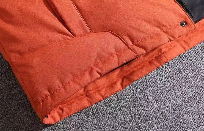 Men's Winter Jacket Thick Parkas Warm Hooded Windproof Jacket