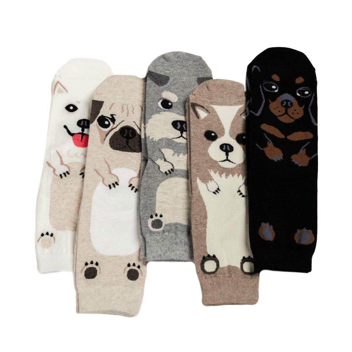 CARTOON DOG BREED SOCKS