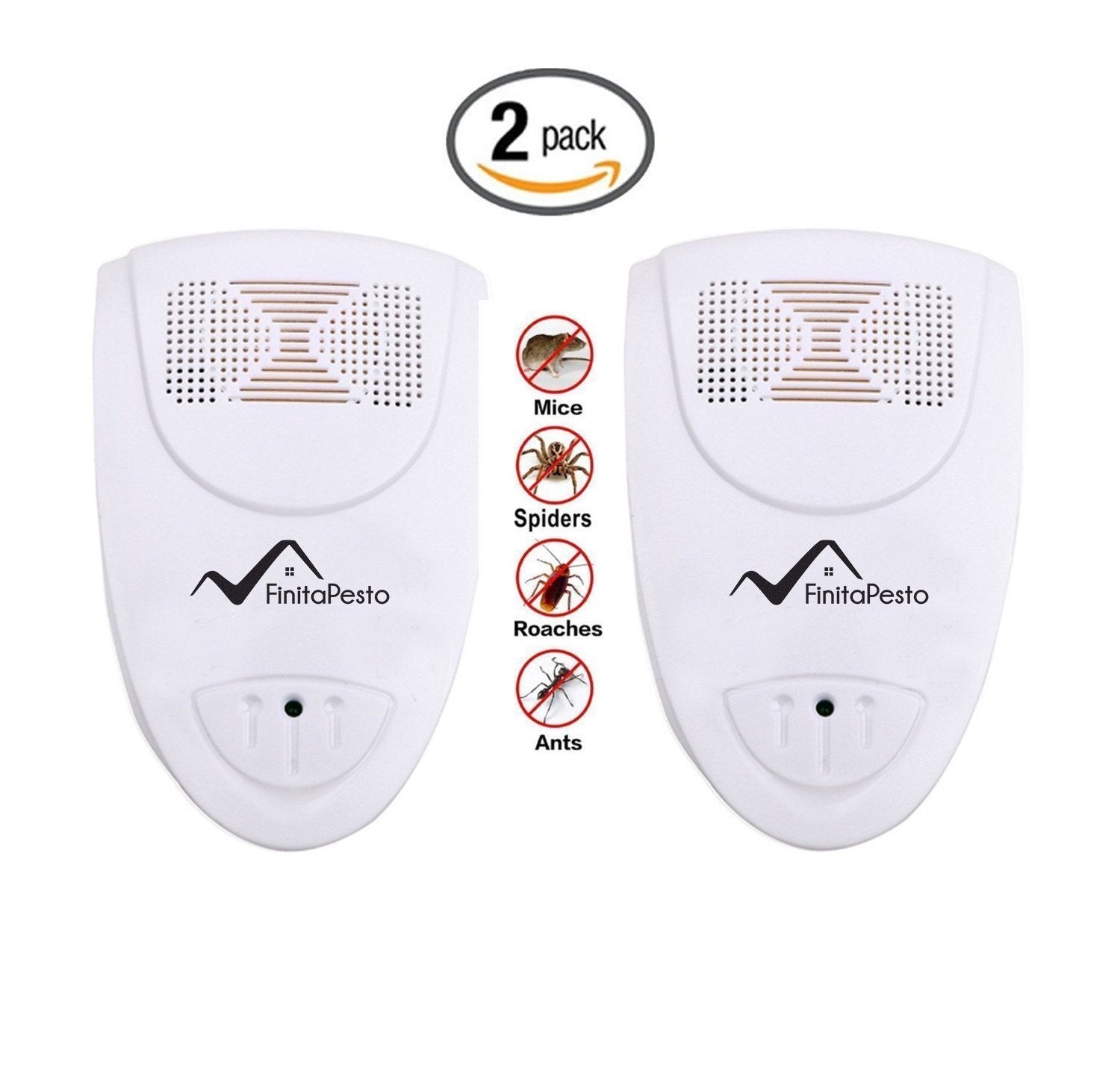 Ultrasonic Pest Repeller - PACK of 2