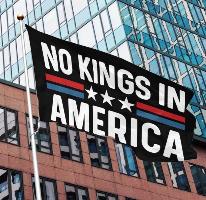 No Kings In America Flags Outdoor Flag Indoor Outdoor Decoration For Outside 3x5 Ft
