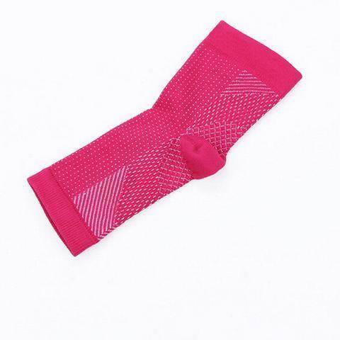 Compression Foot Sleeves - Open Toe Socks for Plantar Fasciitis and Arch Pain