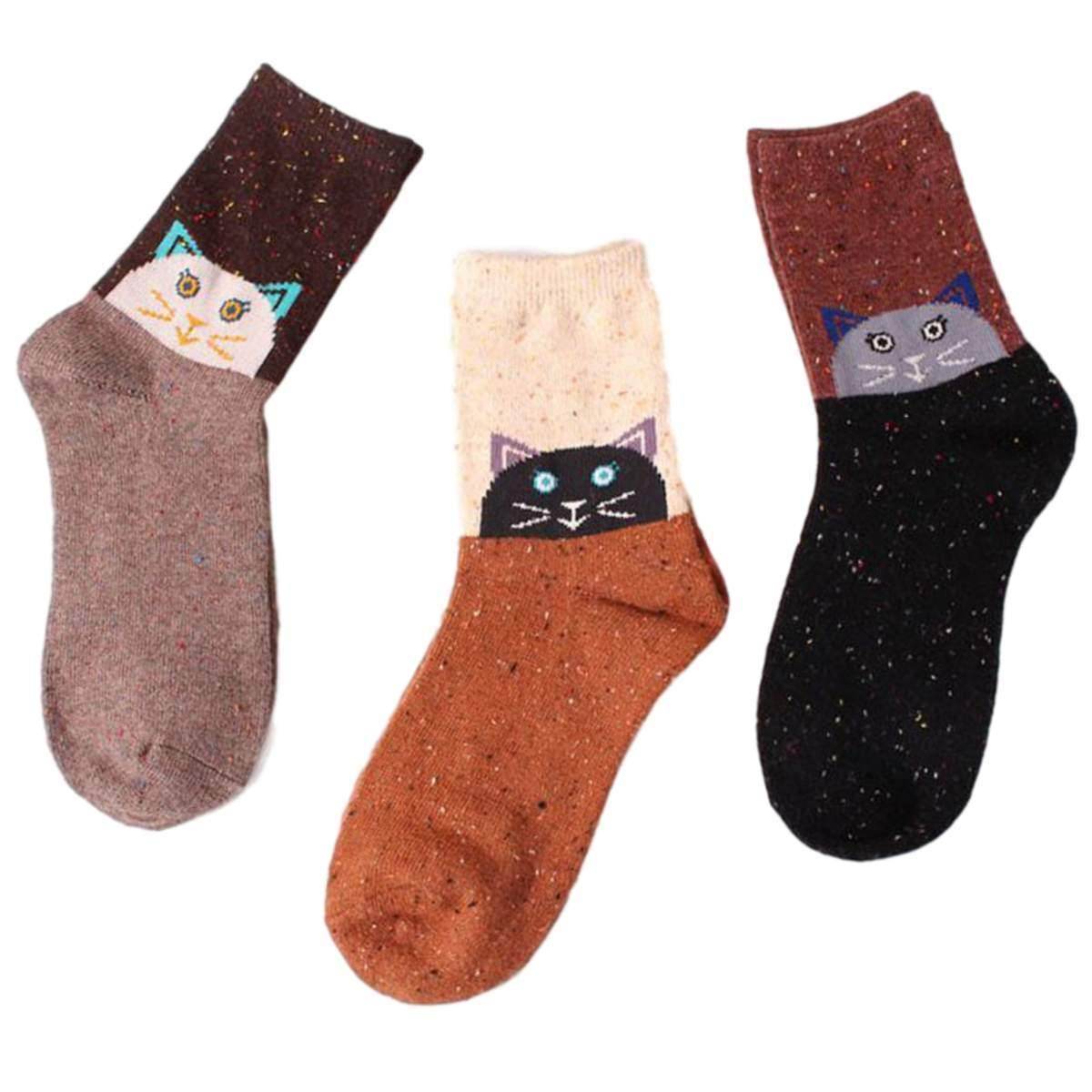 FOREST CAT LIGHTWEIGHT WOOL BLEND SOCKS