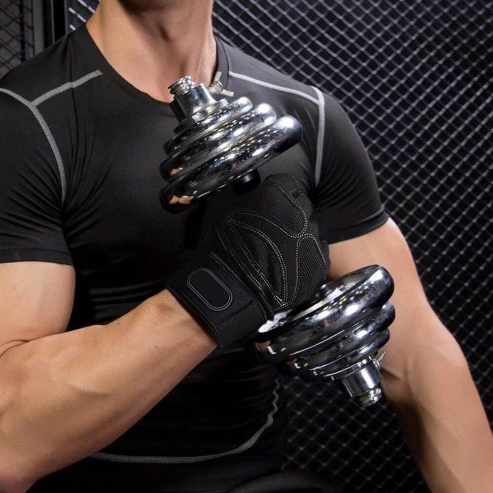 Ultimate Gel Workout Gloves - 12" Wrist Wrap