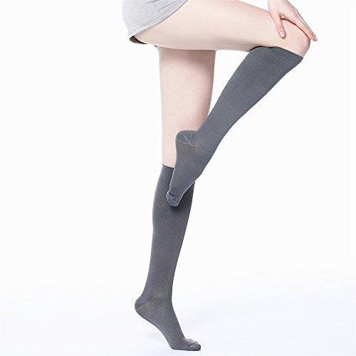 ROYALUCK Graduated Compression Socks Knee High Support Stockings 9 Colors (S-XXL)
