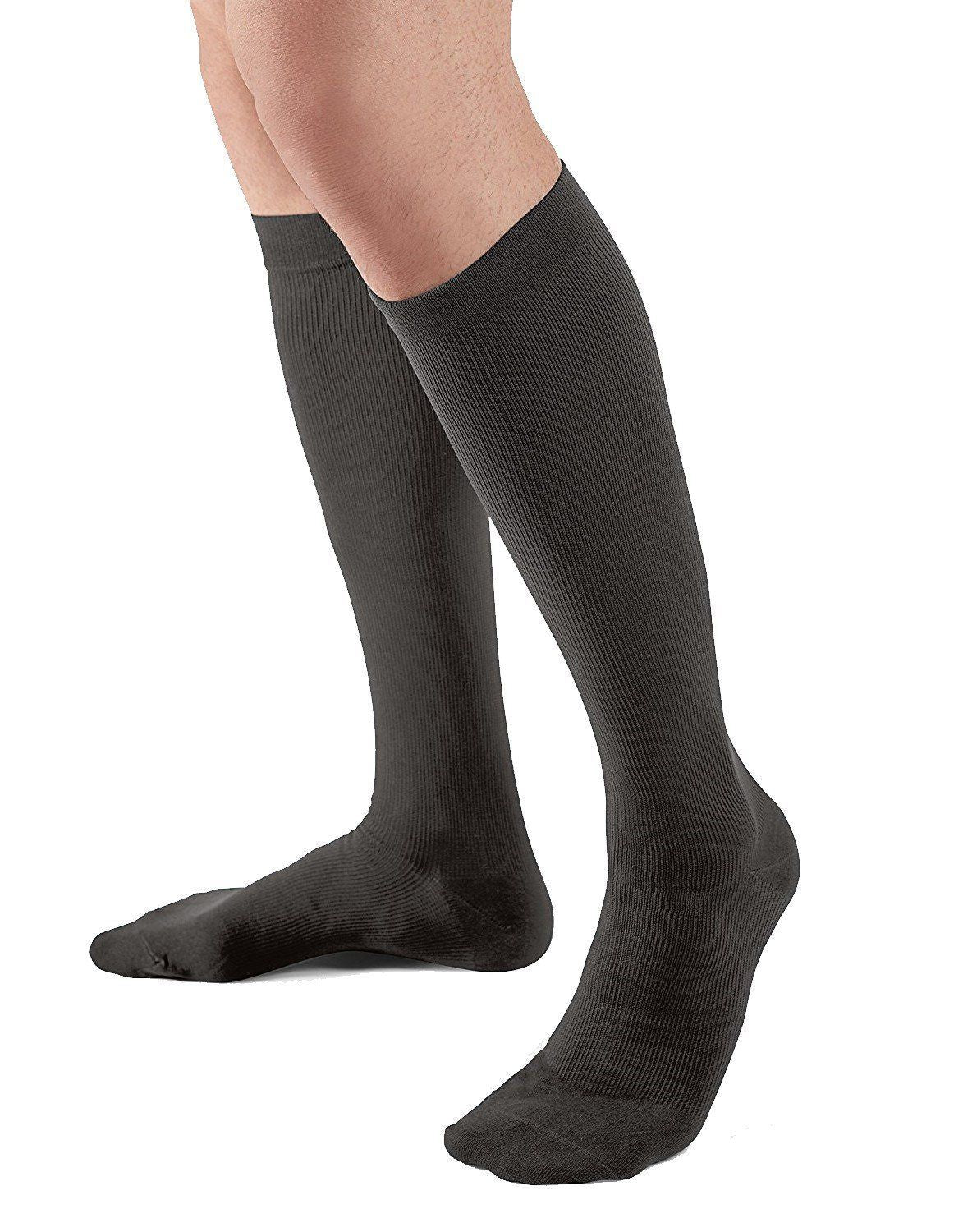 Fun Colored Graduated Compression Socks Knee High Support Stockings 9 Colors (S-XXL)