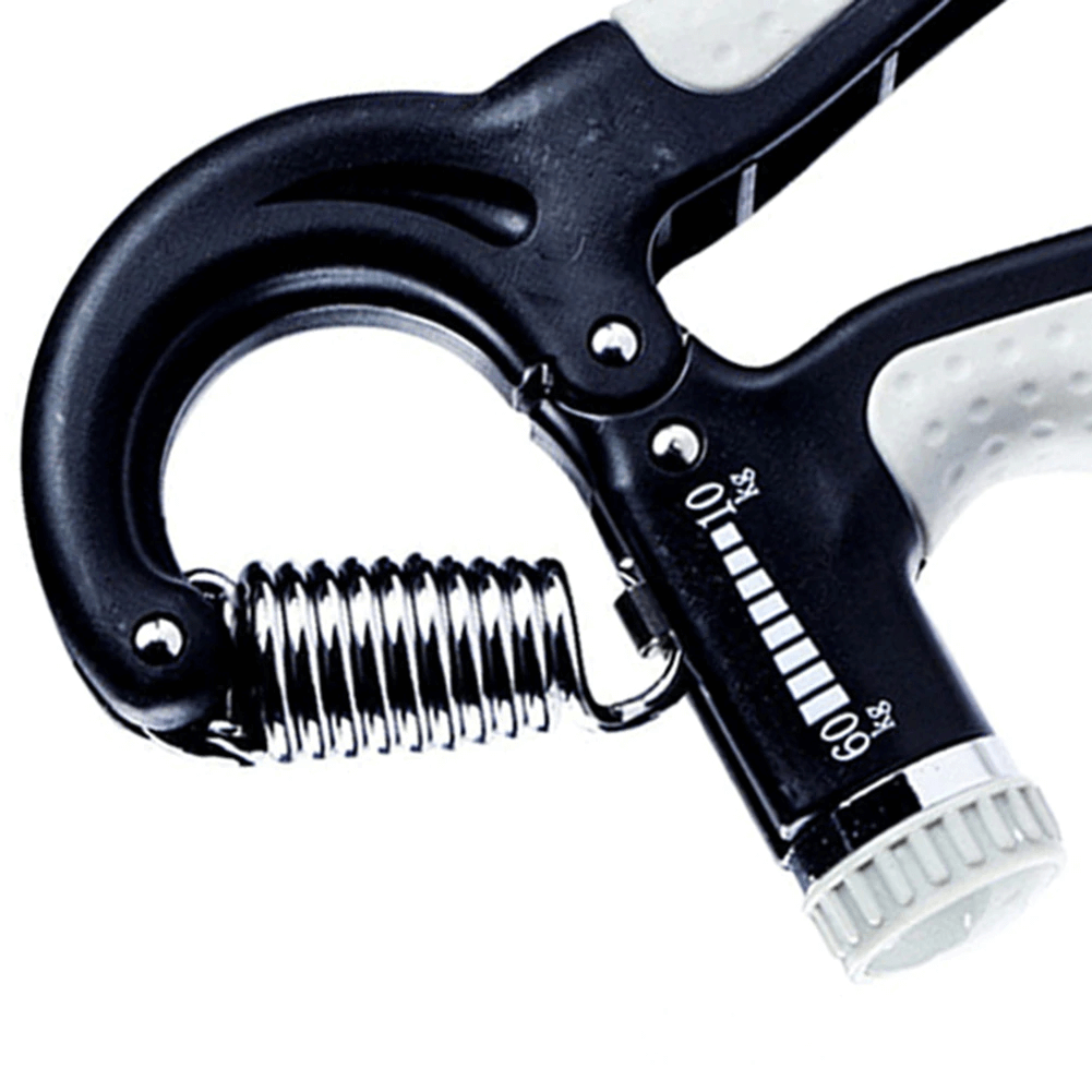 Hand Grip Strengthener With Integrated Counter