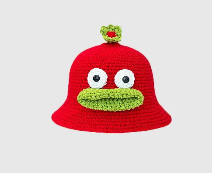 Winter Knitted Devil Hats Halloween Christmas Gifts Warm Monster Knitted Hat