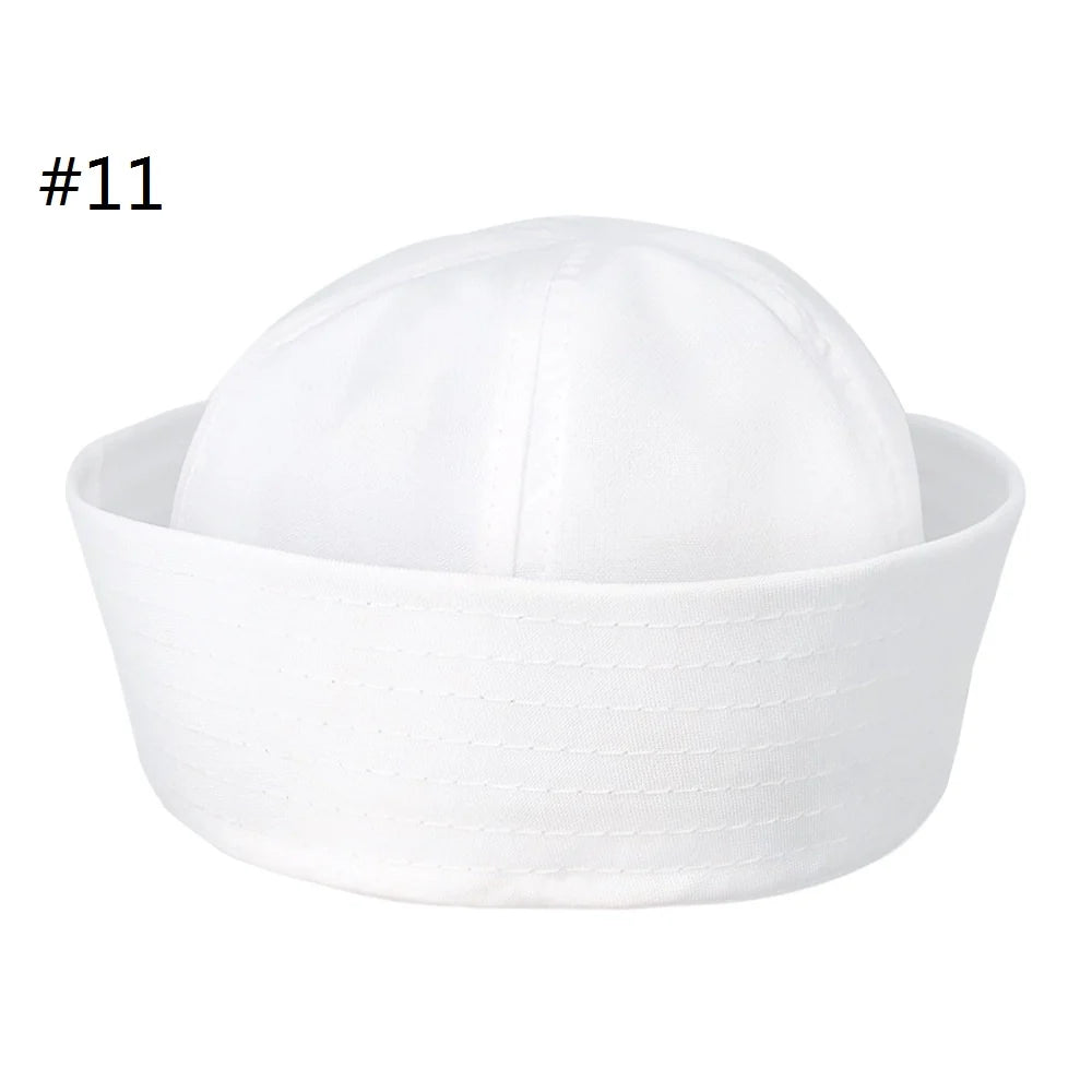 Sailor Hat Captain Hat for Men & Women Cosplay Costume Accessory