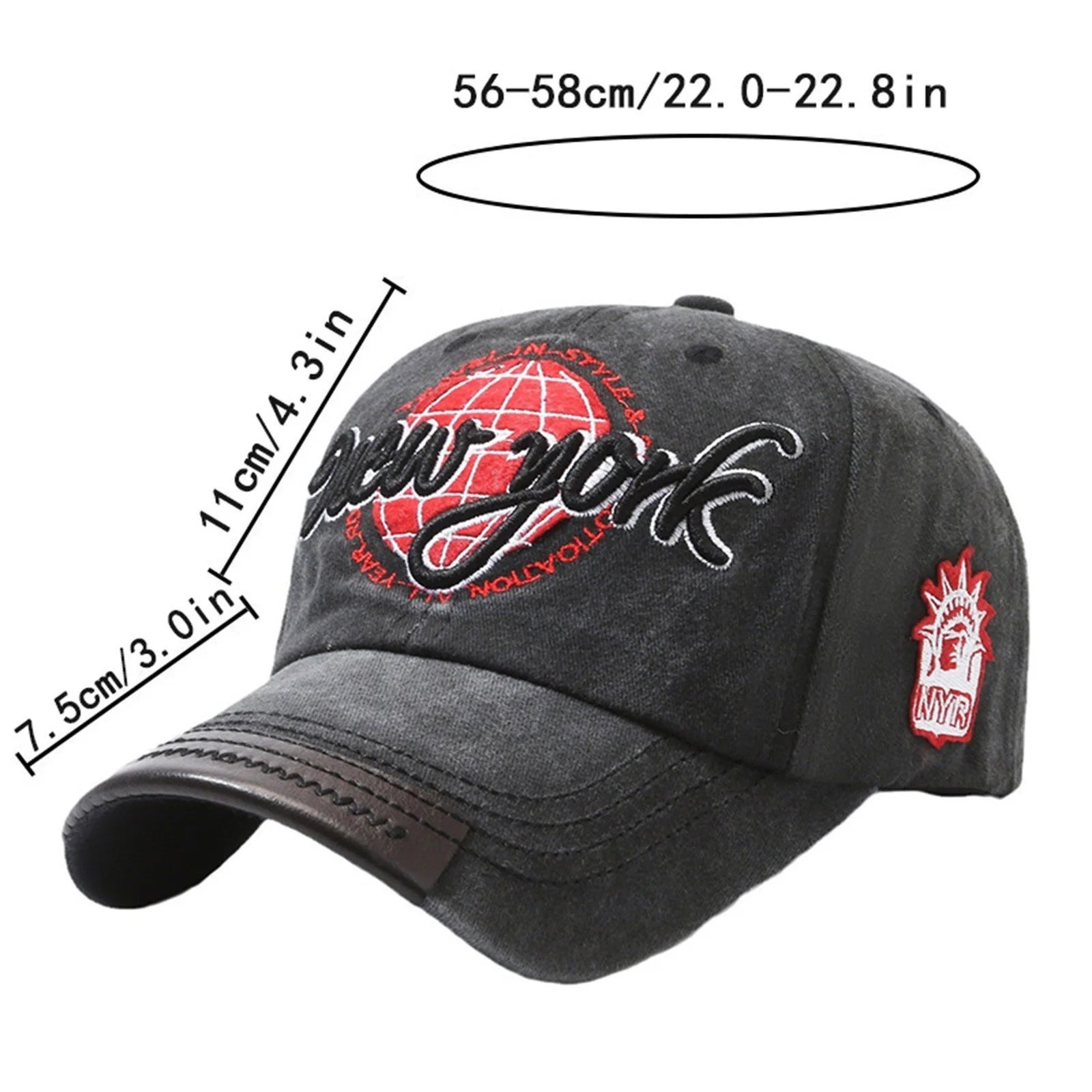 New York Baseball Cap Sports Outdoor Casual Hat