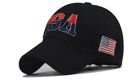 American Flag Baseball Caps USA Letter Embroidery Cap
