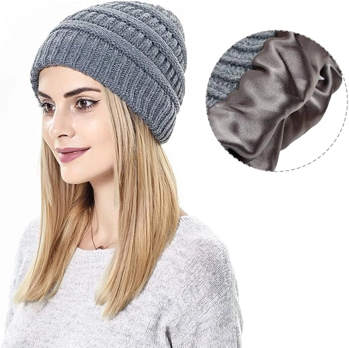 Women Cold Weather Hat Winter Beanie Knit Ski Hats