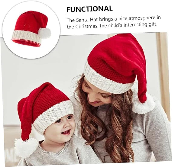 Parent-Child Christmas Hat Warm Knitted Hat