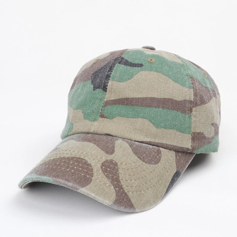Fashionable Camouflage Baseball Caps for Men and Women