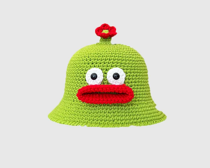 Winter Knitted Devil Hats Halloween Christmas Gifts Warm Monster Knitted Hat