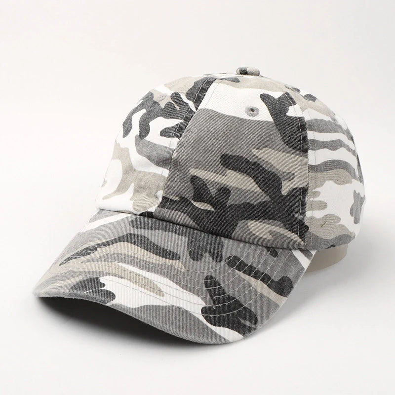 Fashionable Camouflage Baseball Caps for Men and Women