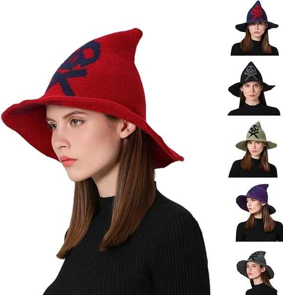 New Halloween Hat Skull Witch Hat Halloween Cosplay Hats