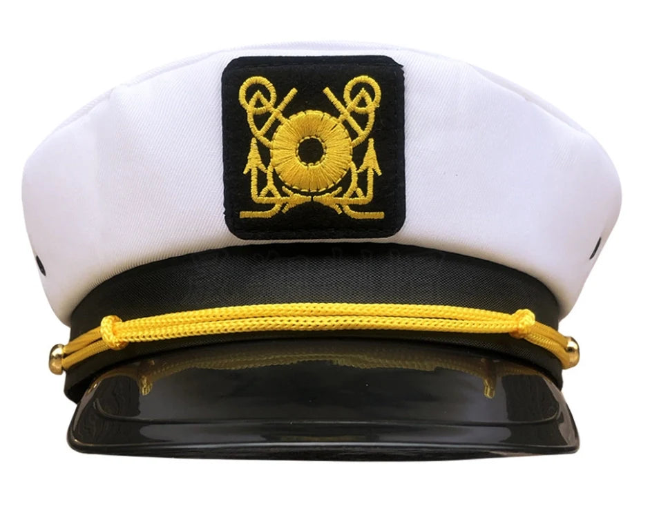 Captain Hat Adult Unisex Event Party Fancy Dress Hats Costume Hat