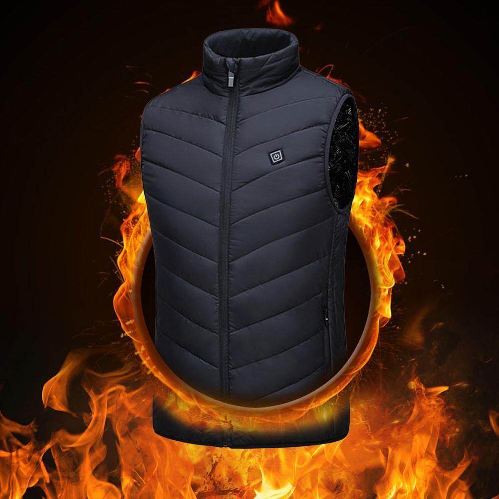 Unisex Usb Electric Heated Vests/Jacket 2019 Upgrade Lightweight
