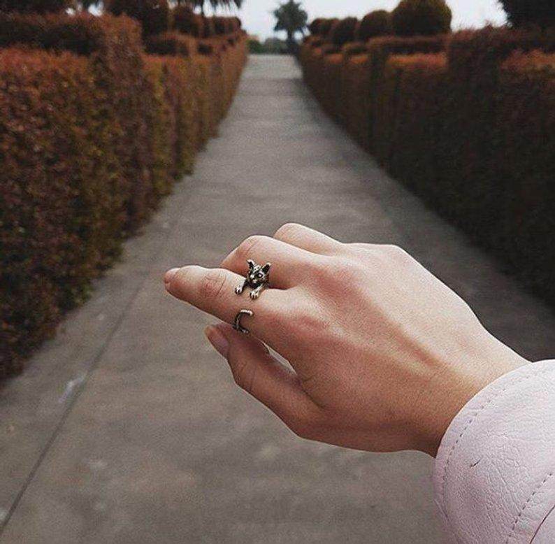 Cat Adjustable Ring