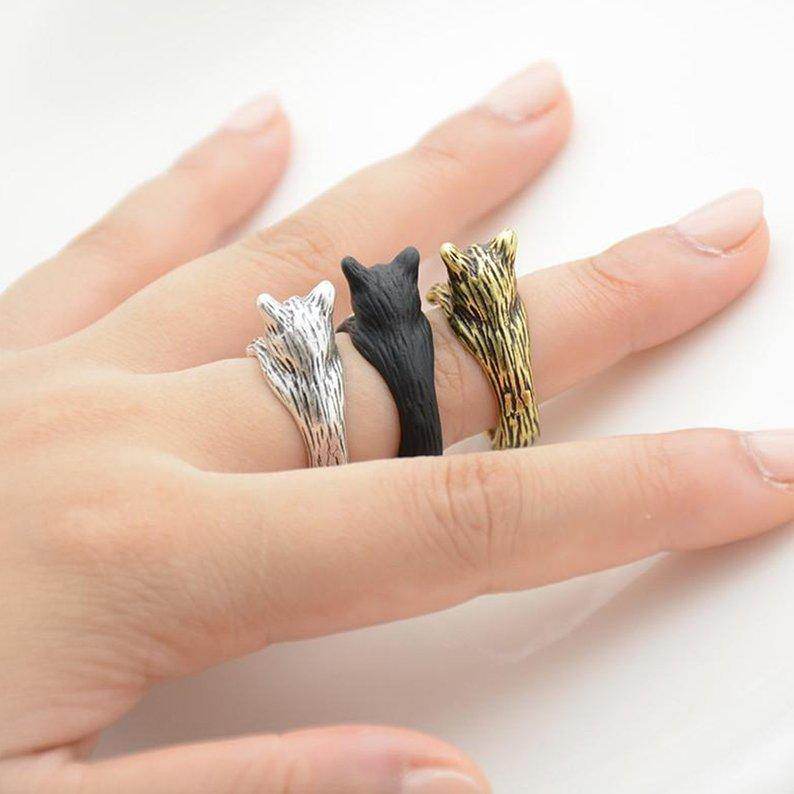 Cat Adjustable Ring