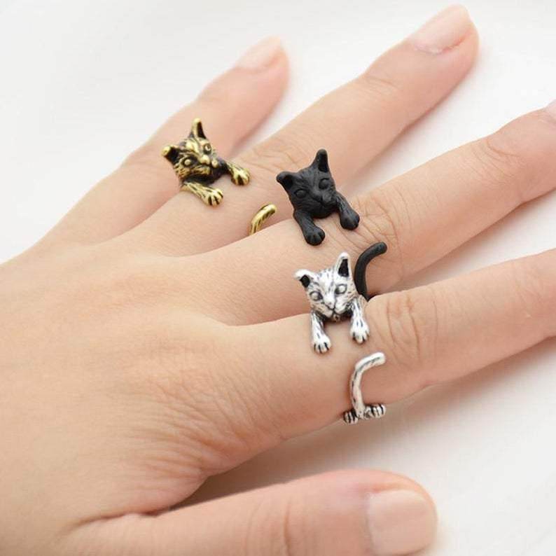 Cat Adjustable Ring