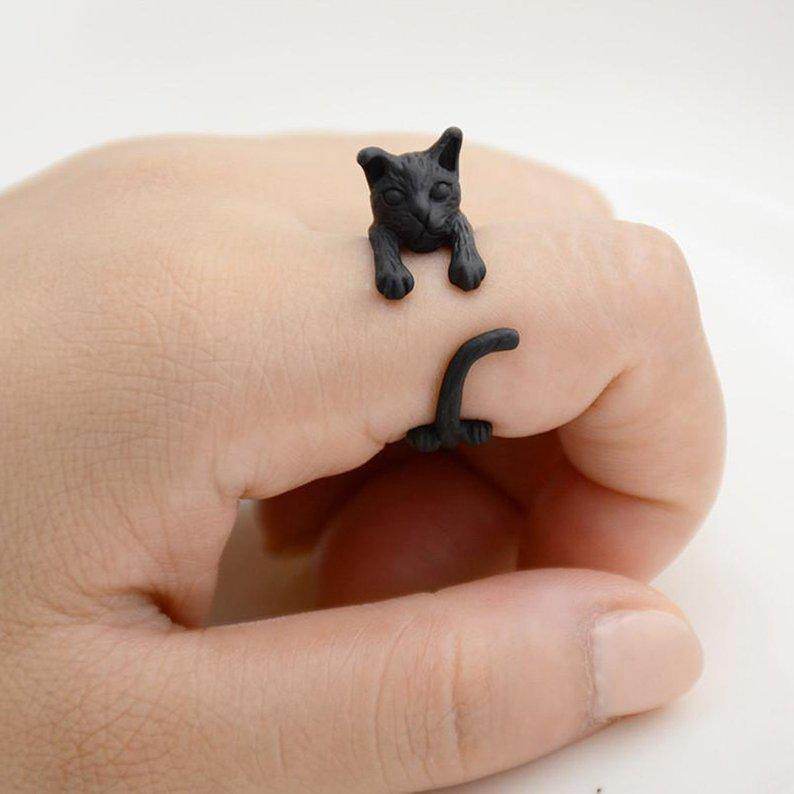 Cat Adjustable Ring