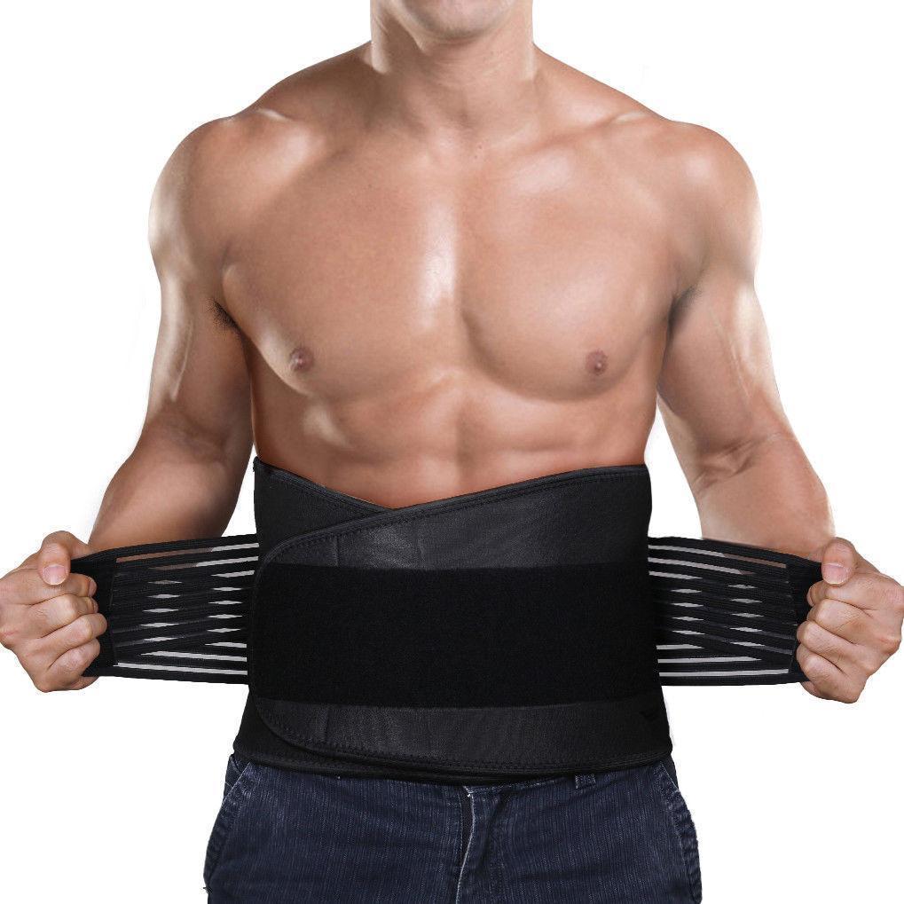 Lower Back Support Brace Double-Pull Neoprene Lumbar Support Belt