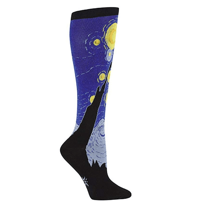 Famous Art Paintings Compression Socks(6 Pairs)