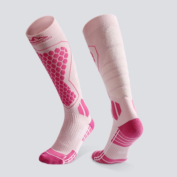 Unisex Anti-Sprain Long Wool Ski Socks