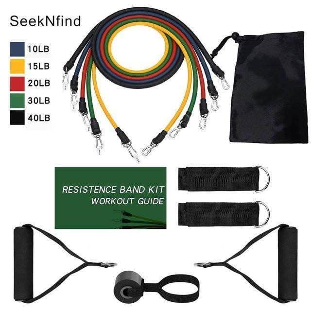 Fitness Resistance Bands Set Exercise bands - Best At Home Gym