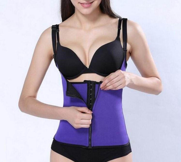Waist Trainer Body Shaper ~ Zipper Corset Vest!